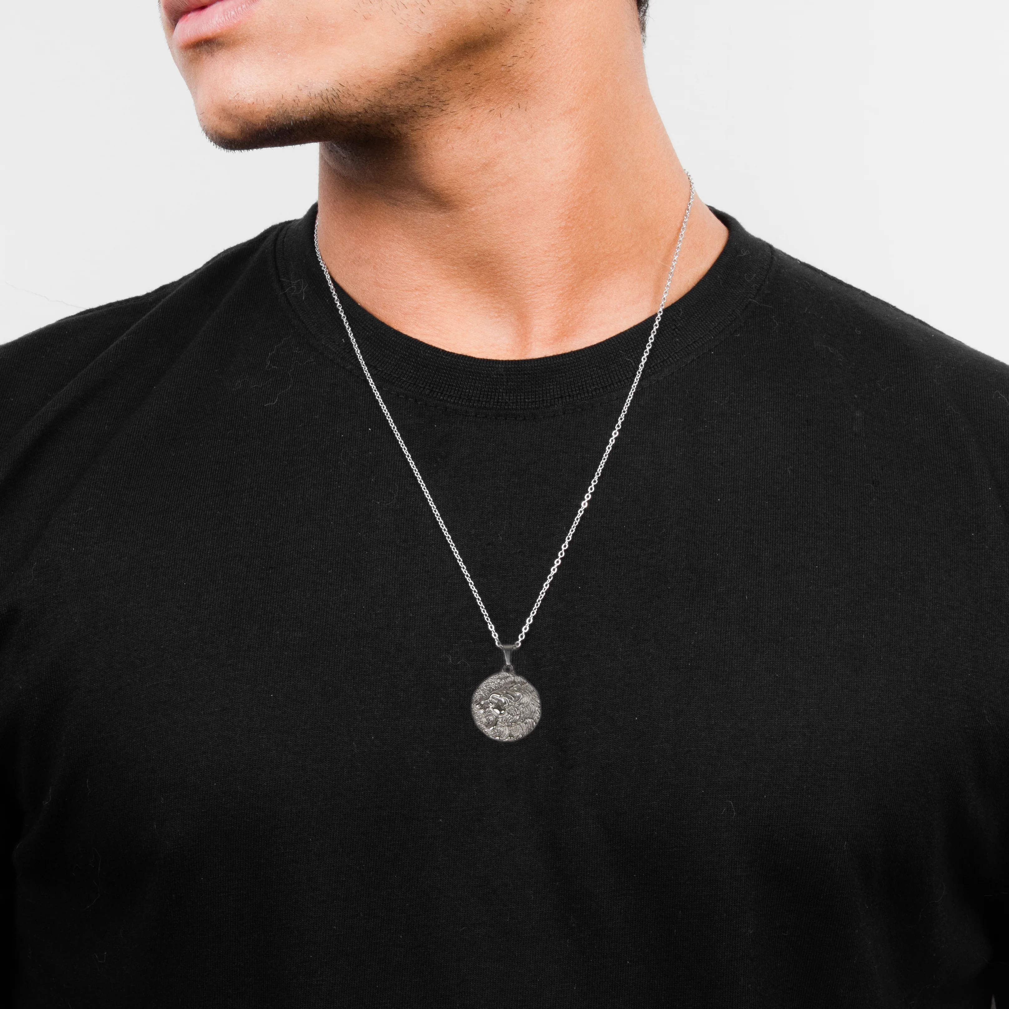 Lion Pendant (Silver) - Image 3