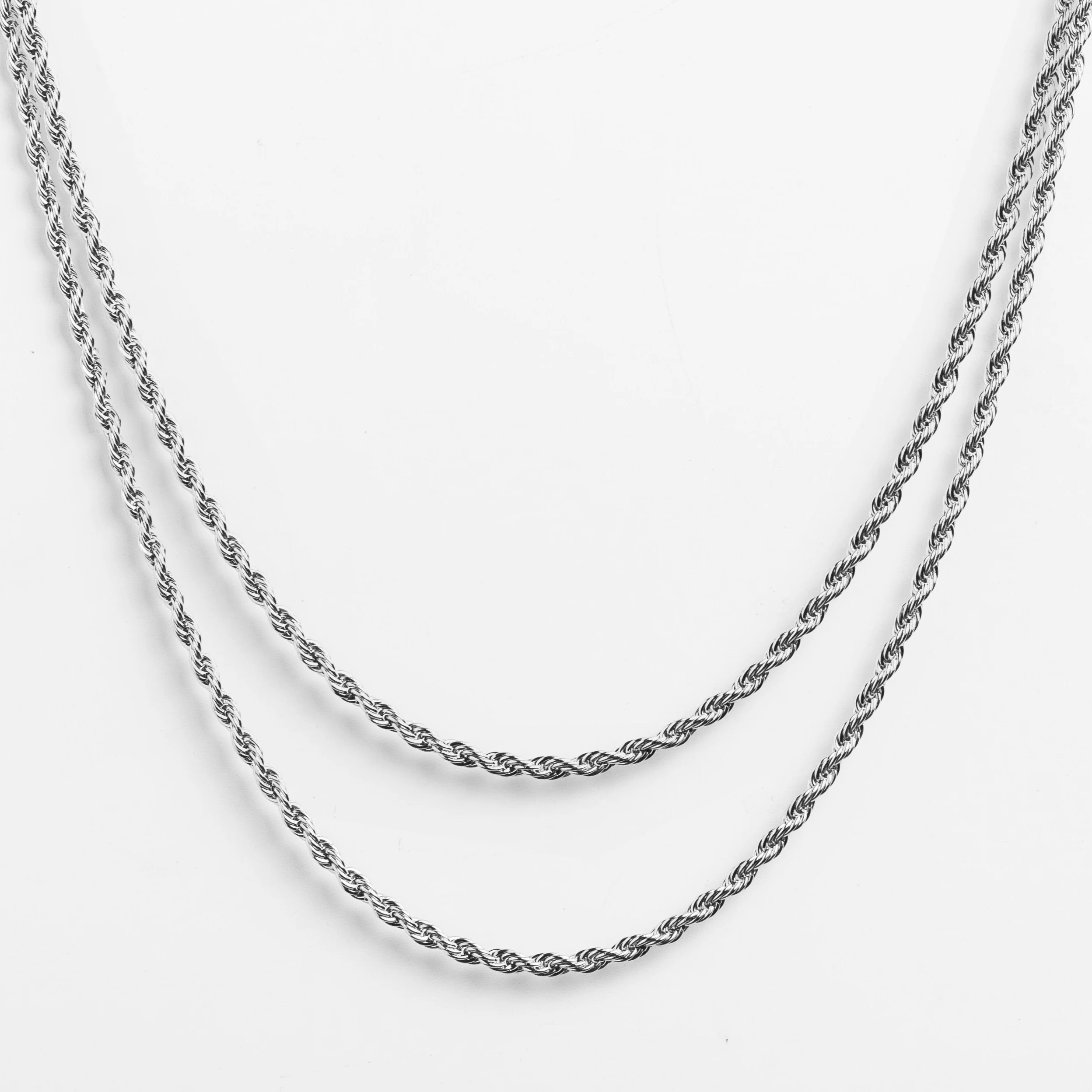 Rope 4MM Chain (Silver) - Image 3