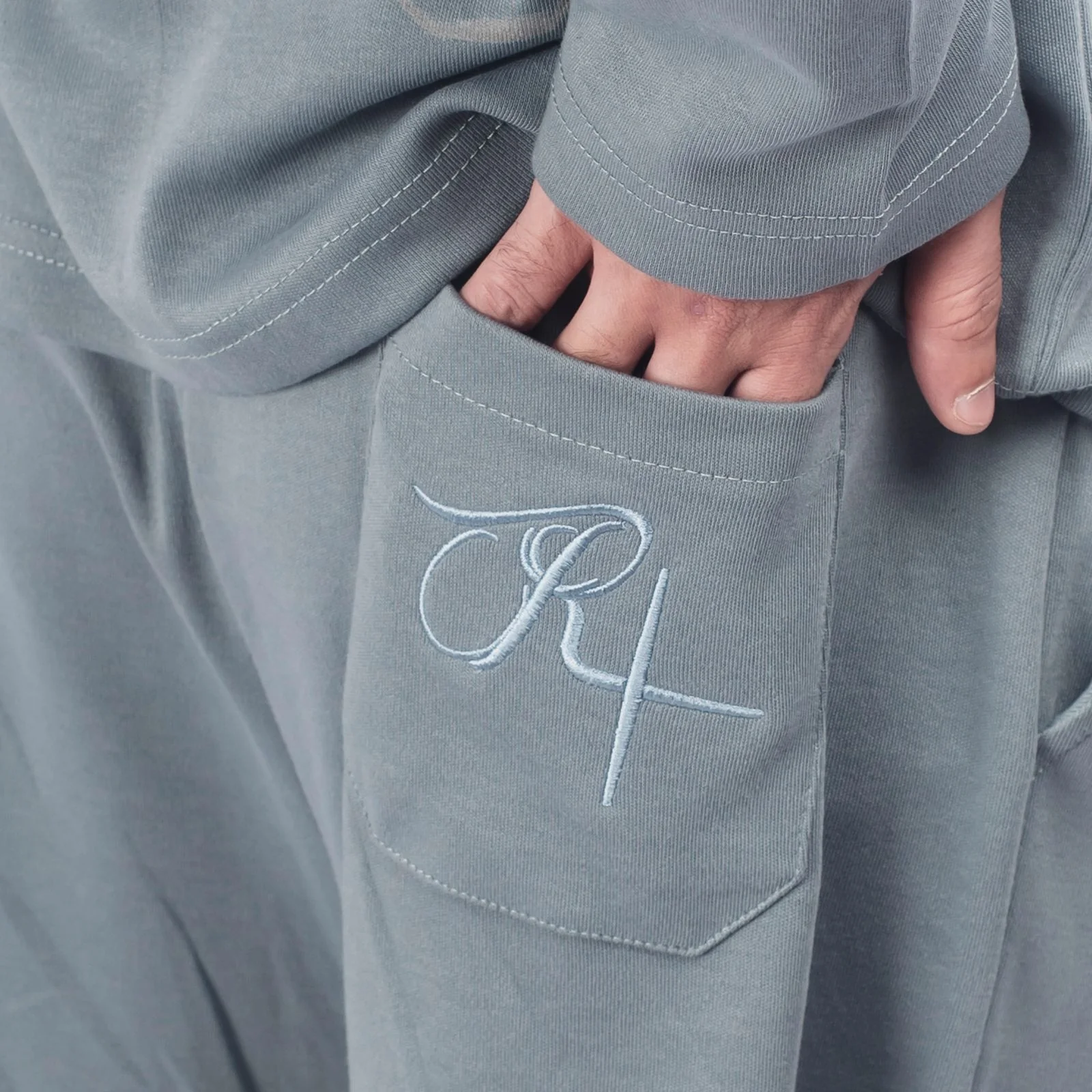 Urban Relaxed Shorts -Reef Blue - Image 4