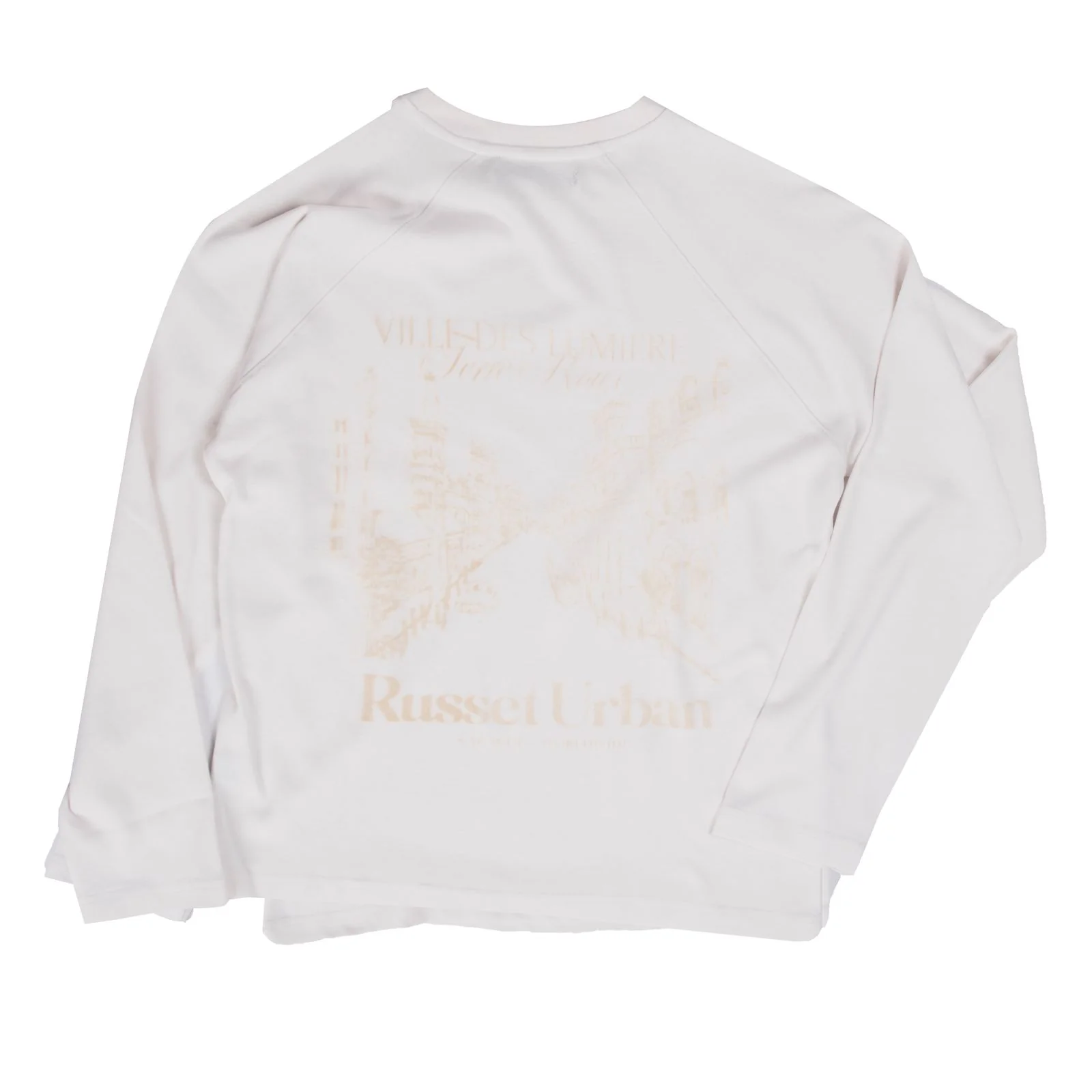 Urban Relaxed Tee -Ivory White - Image 4