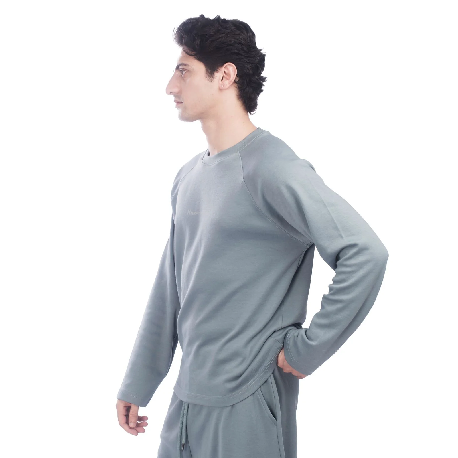 Urban Relaxed Tee -Reef Blue - Image 3